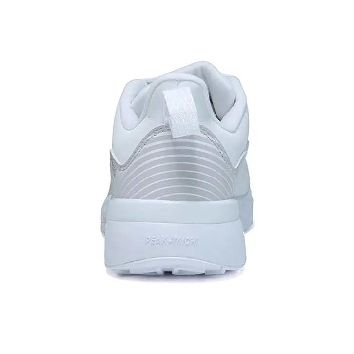 PEAK Taichi Low Top Running Shoes Men's White Gray-5