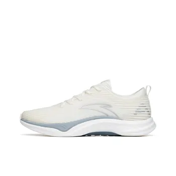 ANTA Four Generations Of Hydrogen Running Running Shoes Men Low Top Ivory White/Gray