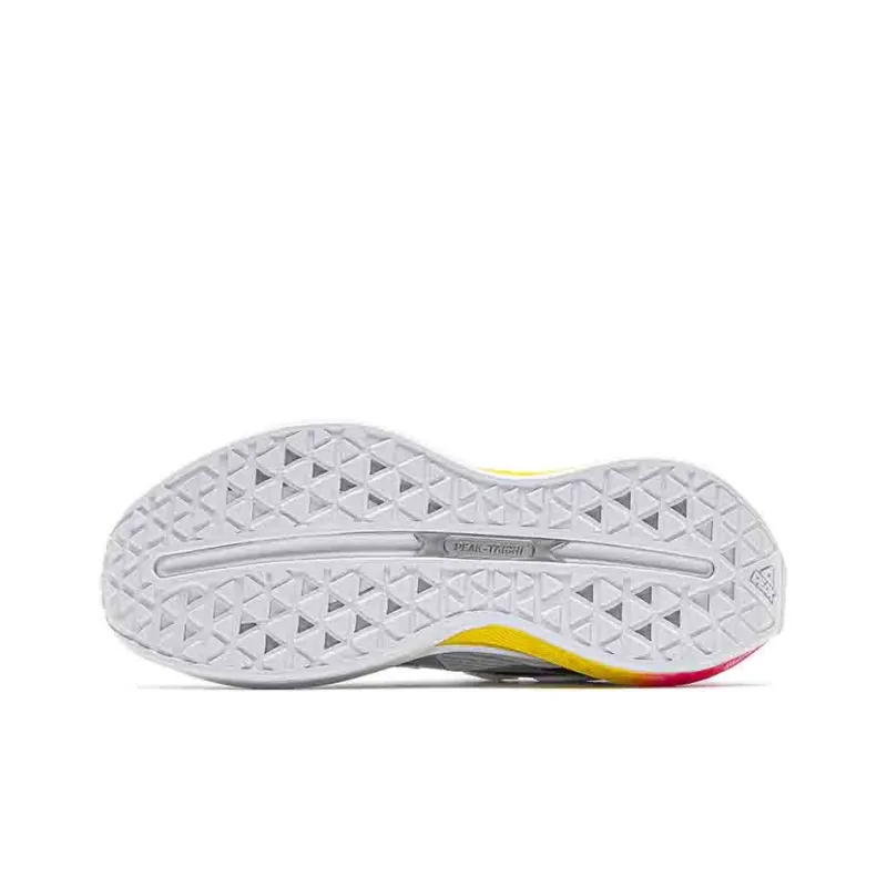 PEAK Anti Slip Wear Resistant Cushioning Breathable Low Top Casual Shoes Women's White Red-5