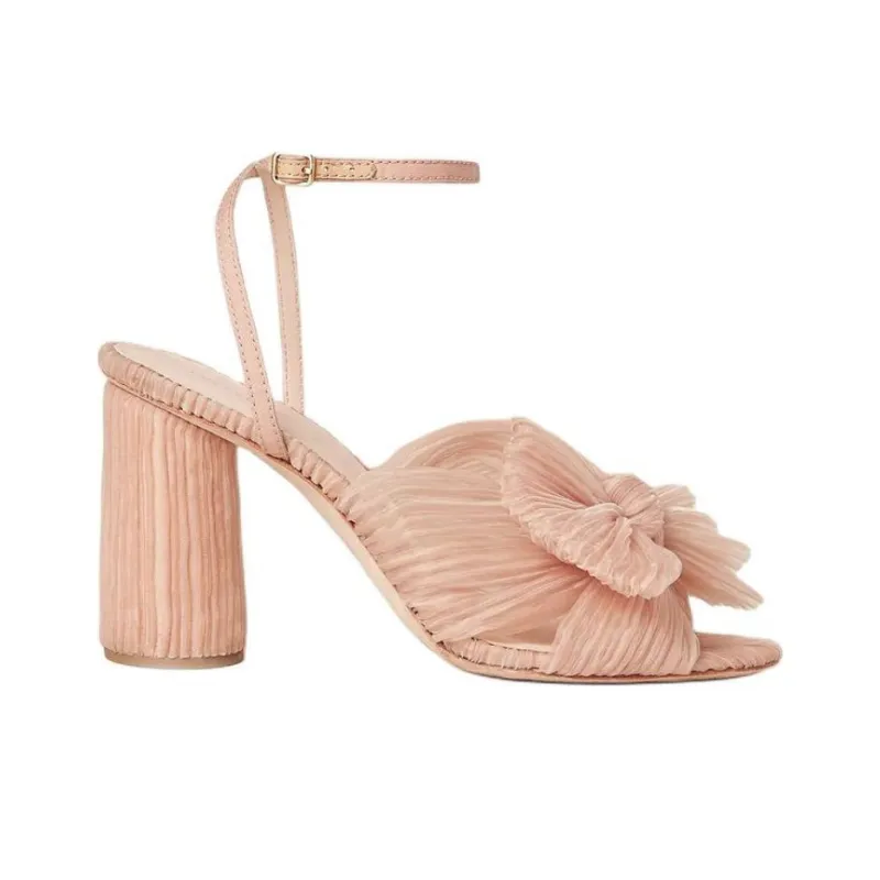 Loeffler Randall Camellia Beauty Strap Sandals 9cm Women's Pink-1