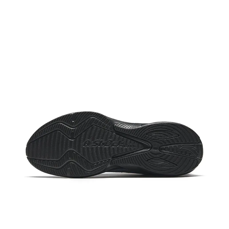 Anta DuCi4 Cushioned Slip Resistant Low Top Running Shoes Men's Blue-4