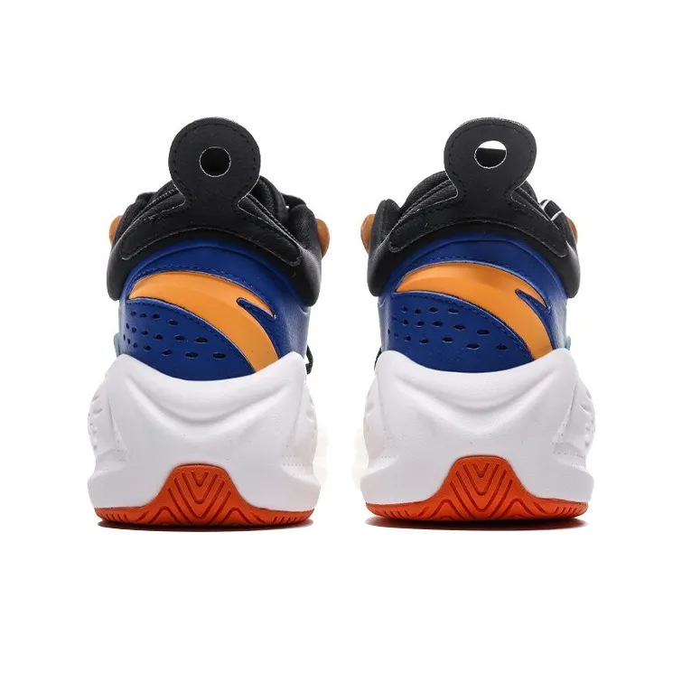 Anta Bastard Life Collection Mid-Top Skateboard Shoes Men's Blue Black Green-3