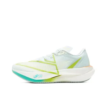 PEAK UP 30 3.0 Cushioning Slip Resistant Abrasion Resistant Rebound Low Top Running Shoes Men's Aqua Blue