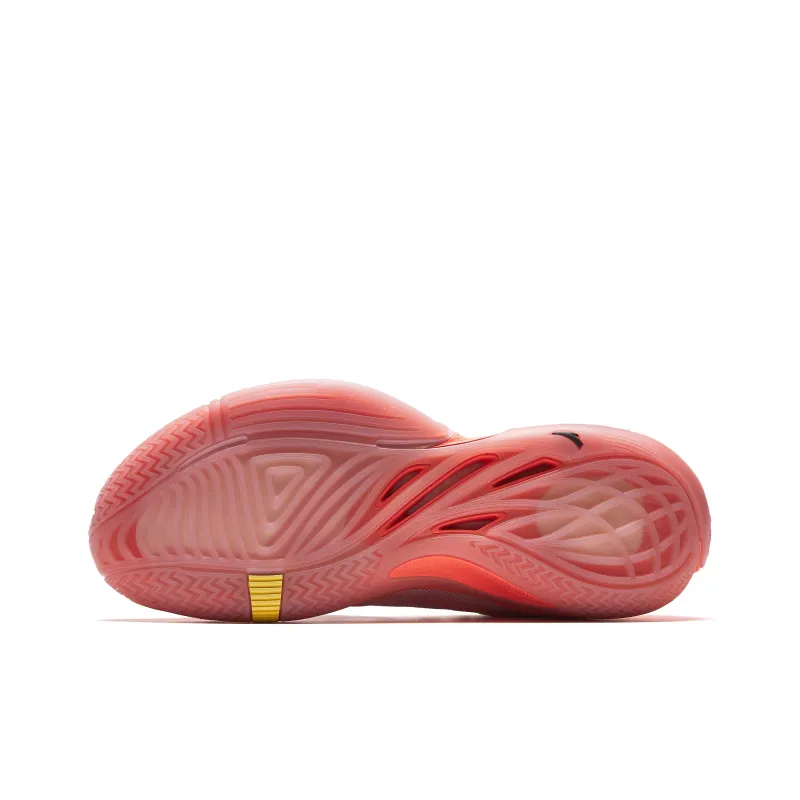 Anta Instantaneous 1 Honey Peach Low Top Basketball Shoes Men's Pink-5