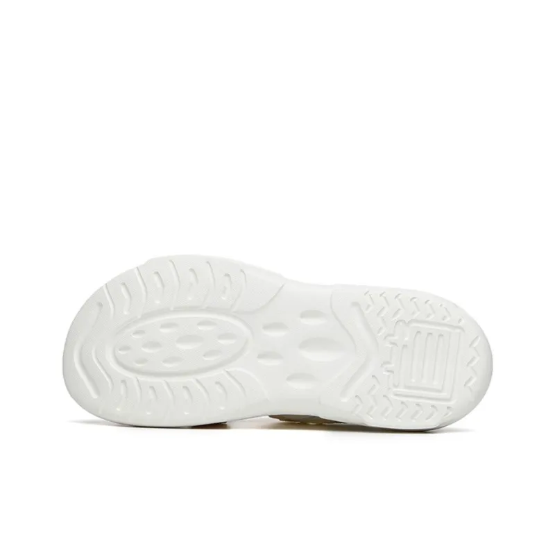 Anta Bastard Beach Sandals Women's White Brown Green-4