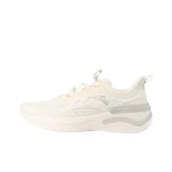 Anta C37 Series Breathable Lightweight And Wear Resistant Low Top Running Shoes Men's White Silver