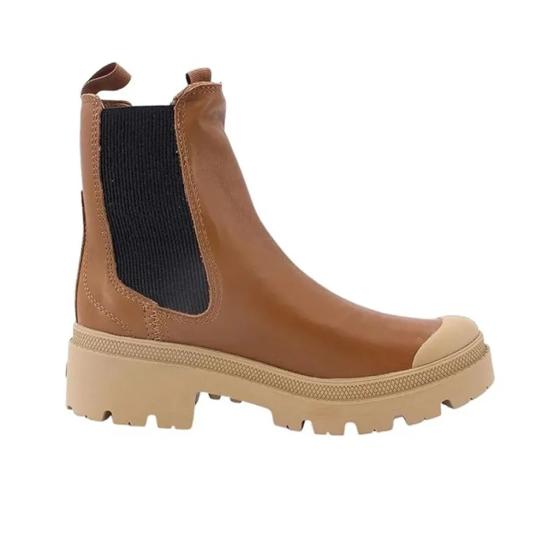 Palladium Crew Chelsea Boots Unisex Brown-2