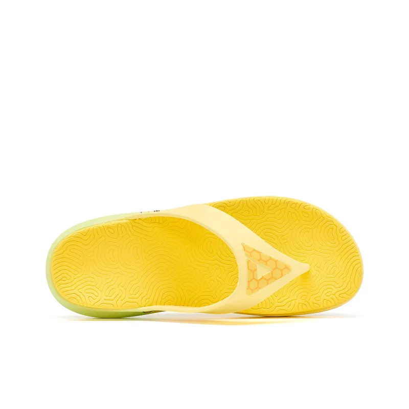 PEAK Statistic Sandals Slide Slippers Men's Touch Me Not Yellow-3