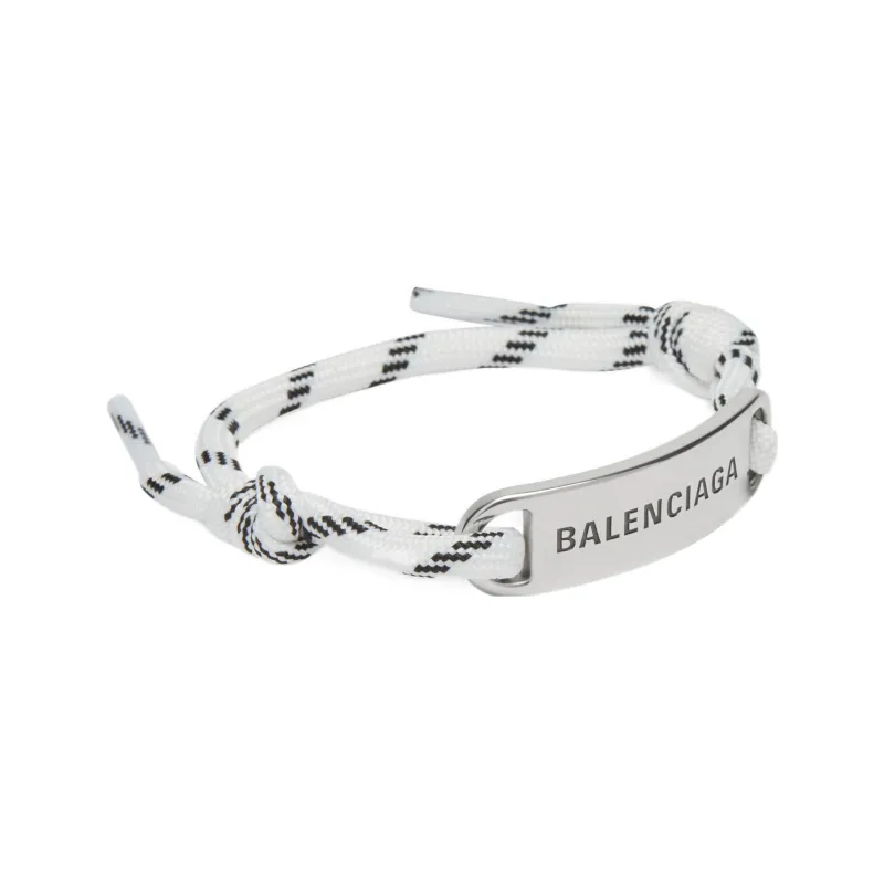 Balenciaga Brass Bangles Men's White-0