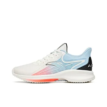 Anta Gazelle 1.0 Cushioning Anti Slip Wear Resistant Breathability Low Top Running Shoes Men's White Blue Black