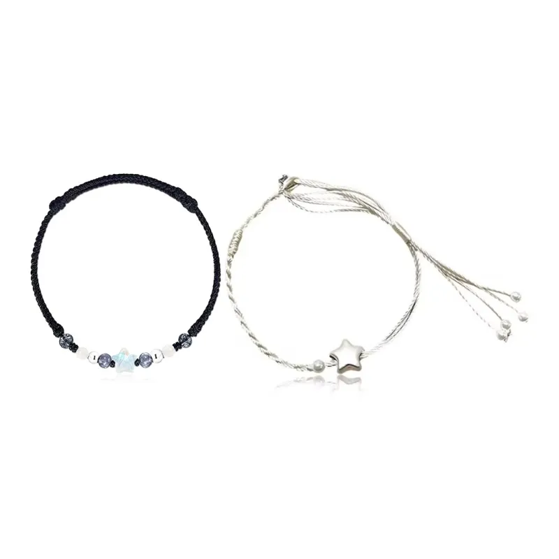 Jingleo Colored Glaze Jade Bracelets Unisex-2