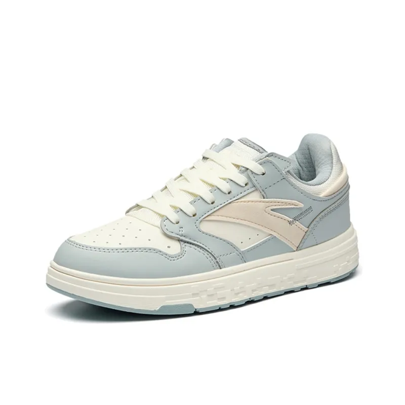 Anta Street Play Series Slip Resistant, Abrasion Resistant, Lightweight Low Top Skateboard Shoes Women's White Blue-2
