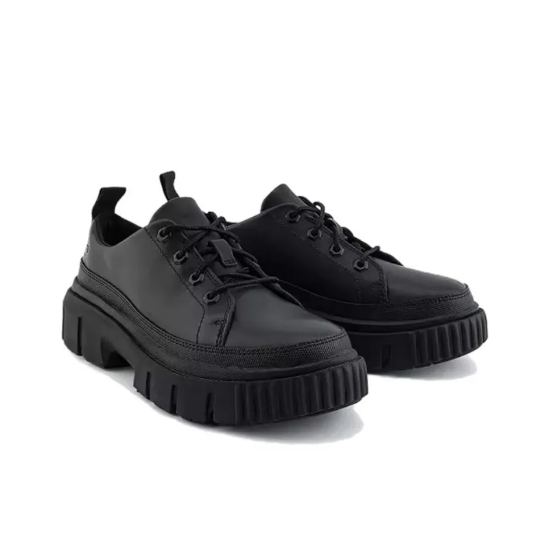 Timberland Anti Slip Wear Resistant Low Top Casual Shoes Women's Black-3