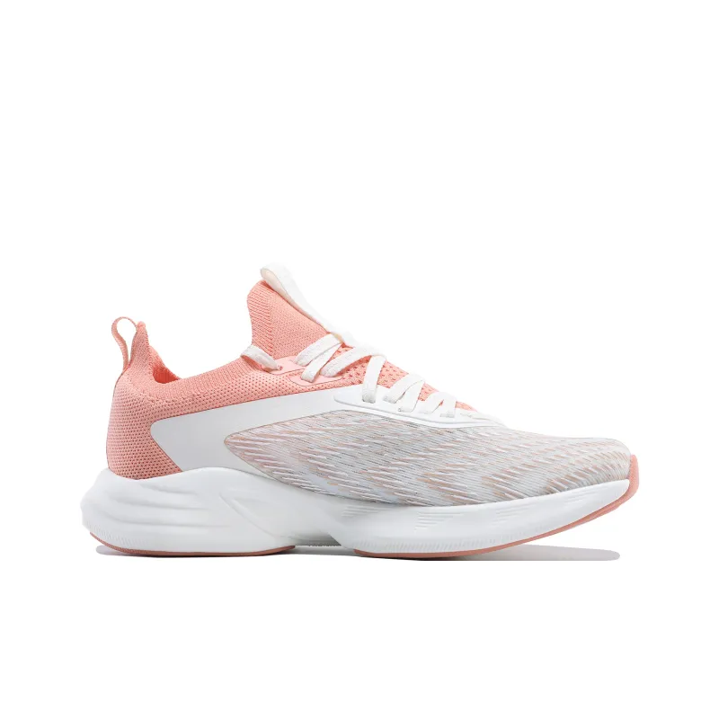 PEAK Light Speed 002 PRO Low Top Running Shoes Women's Pink Ecru-2
