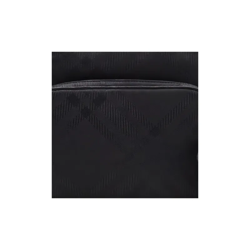Burberry Cow Leather Shoulder Bag Crossbody Bag Men's Black-4