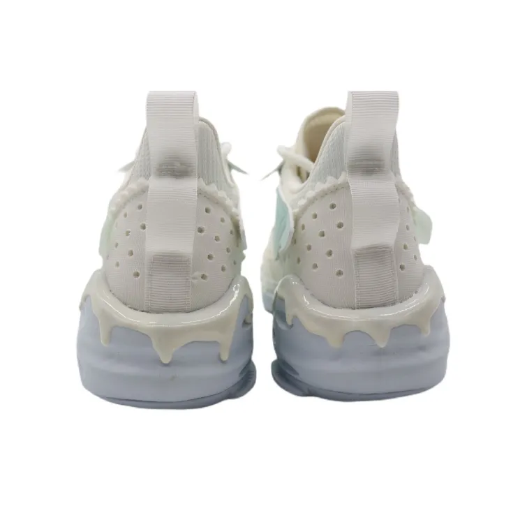 Anta Bastard Anti-Slip Wear-Resistant Mid-Top Training Shoes Men's White-4