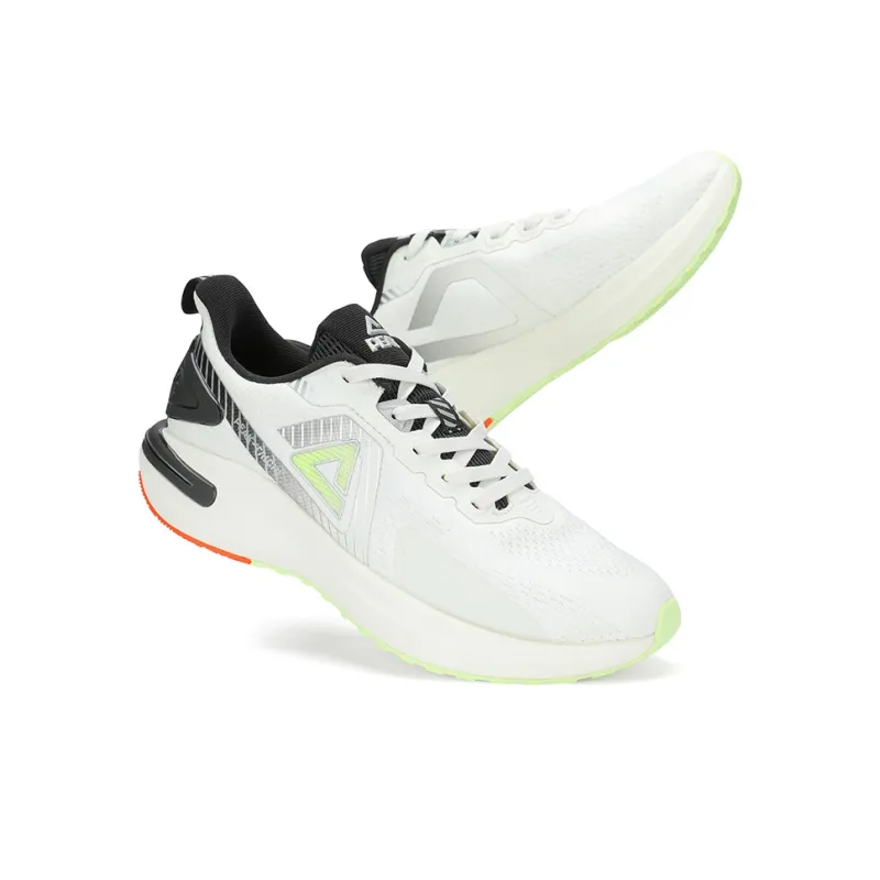 PEAK State Extreme 5.0 Slip Resistant Breathable Low Top Running Shoes Men's Ecru Black-4