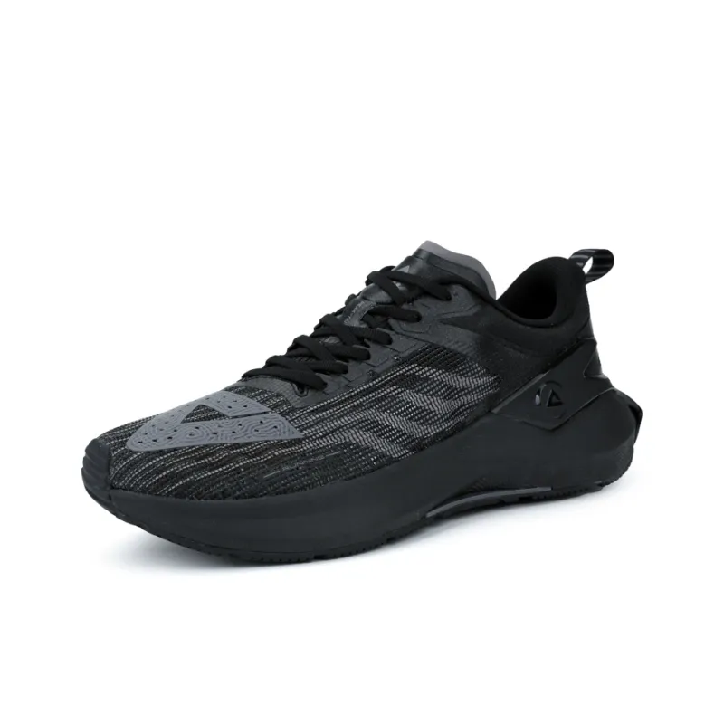 PEAK State Extreme 5.0 Cushioned Anti-Slip Wear-Resistant Breathable Lightweight Low-Top Running Shoes Unisex Black-2