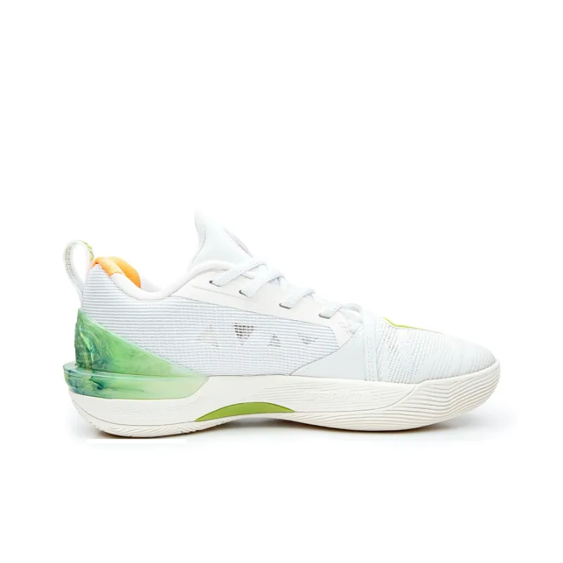 PEAK State Maximums Trigonometric 3.0 Basketball Shoes Men Low Top Baymax/Bean Sprout Green-1