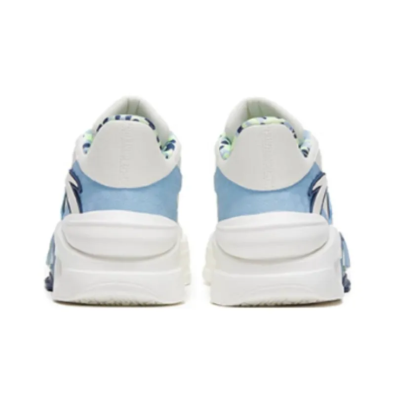 Anta Overbearing Cushioning, Slip Resistant, And Abrasion Resistant Low Top Basketball Shoes Men's White Blue-3