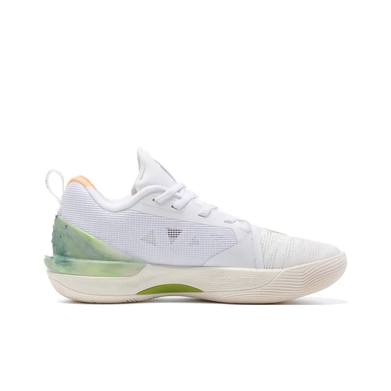 PEAK State Maximums Trigonometric 3.0 Basketball Shoes Men Low Top Baymax/Bean Sprout Green-1