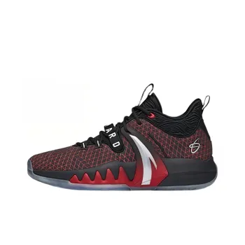 ANTA GH2 Basketball Shoes Men Mid Top Red/Black