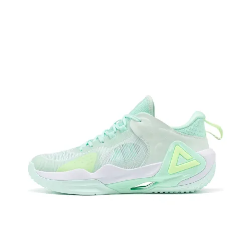 PEAK Sonic Boom 2.0 Basketball Shoes Men Low-Top Cool Green