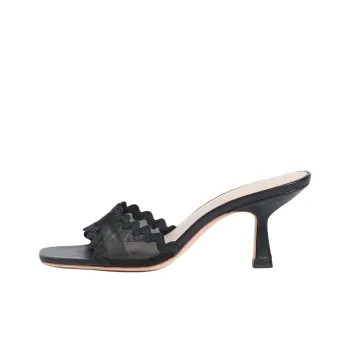 Loeffler Randall Slide Slippers 7cm Women's Black