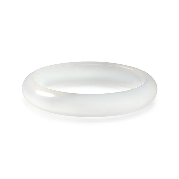 CHAOHONGJI Chalcedony Jade Bangle Dingdang Bangle Women's-5