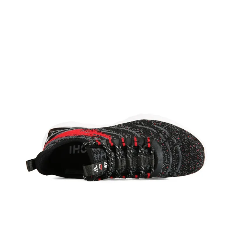 PEAK State Pole Low Top Running Shoes Women's Black Gray-3