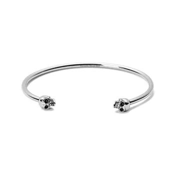 Alexander McQueen Double Skull Bangle