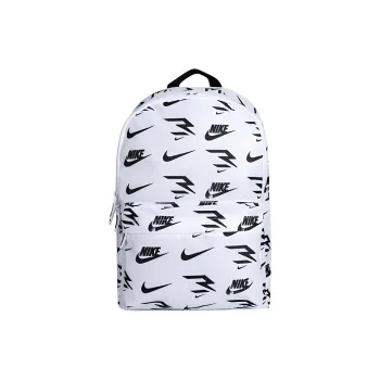 Nike Polyester Backpack Unisex Black/Pure White