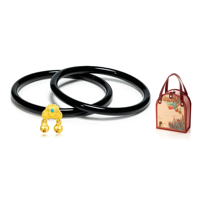 Jodie&Kevin Colored Glaze Bangles Women's-2