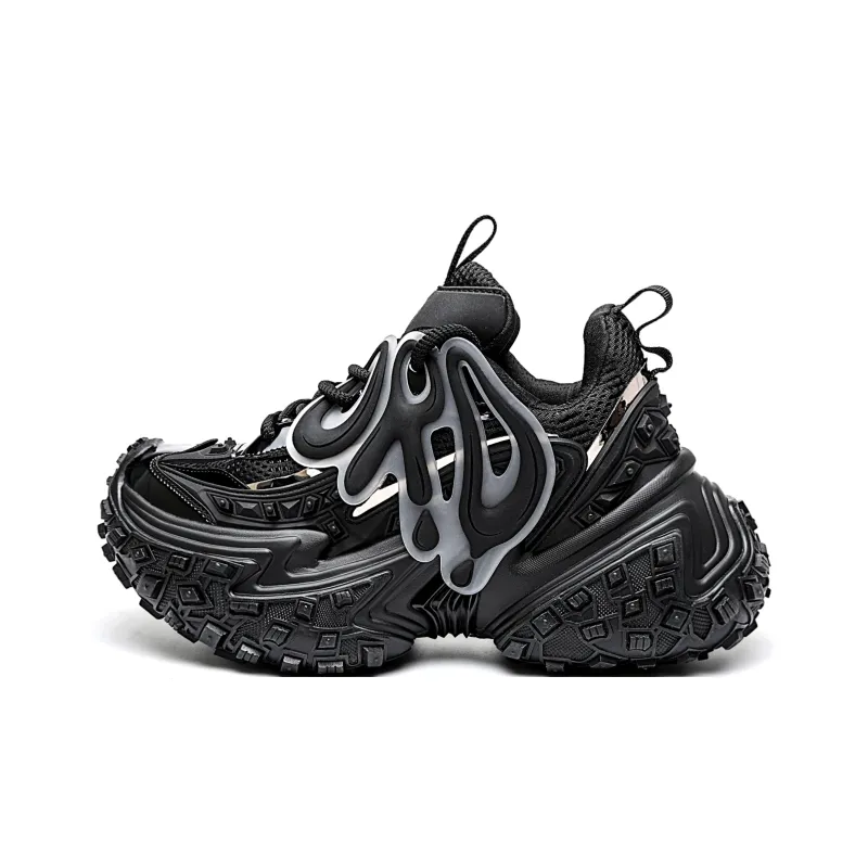 ORD Anti Slip Wear Resistant Breathable Impact Resistant Lightweight Low Top Chunky Sneakers Unisex-0
