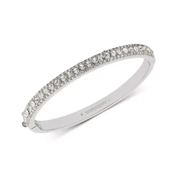 GIVENCHY Crystal Bangles Women's Silver