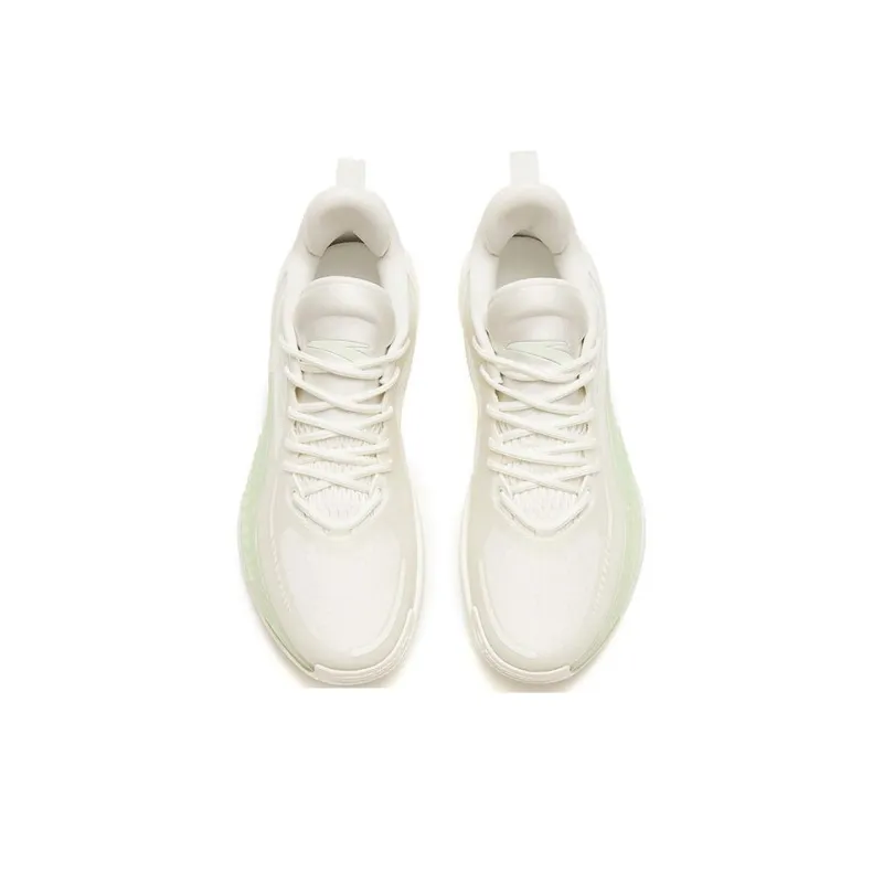 ANTA Light Horseman 3 Basketball Shoes Men Low Top Jade Rabbit/White-2