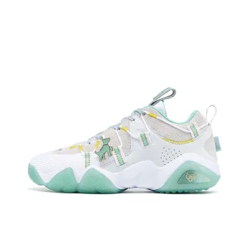 PEAK State Pole 6371 Casual Shoes Women's Low Top Baymax/Emerald Green