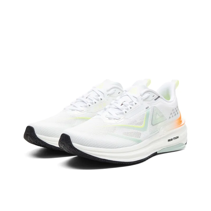 PEAK State Pole 6.0 Running Shoes Men Low Top Baymax/Neon Orange-2