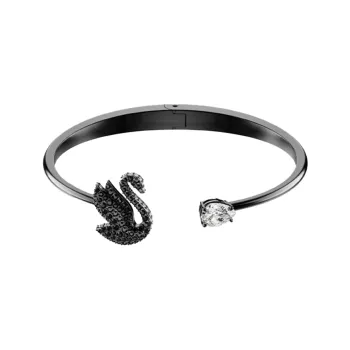 Swarovski Swan motif Open cuff Bracelet