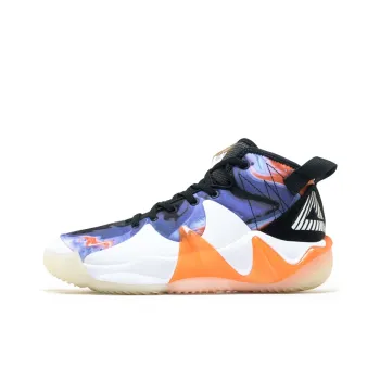PEAK Monster 7 Cushioning Anti Slip And Wear Resistant Coverage Support High Top Basketball Shoes Purple