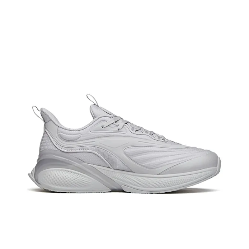 Anta C37 2.0 Cushioned Abrasion Resistant Slip Resistant Low Top Running Shoes Men's Cloud Gray-1