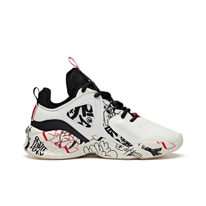 ANTA X Coca Cola BaDao 'White Black Red'-1
