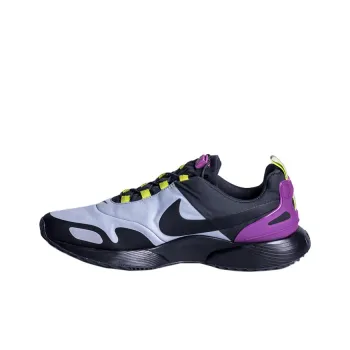 Nike Air Pegasus 89 Coverage Low-Top Running Shoes Men's Black Purple