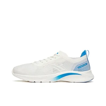 Anta Hydrogen Run III Cushioning Anti Slip Wear Resistant Breathability Low Top Running Shoes Men's Ivory White
