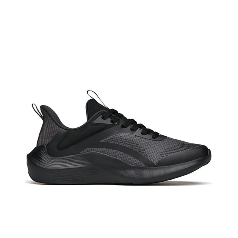 Anta DuCi1 Slip Resistant, Abrasion Resistant, Breathable Low Top Sprint Running Shoes Men's Gray Black-1