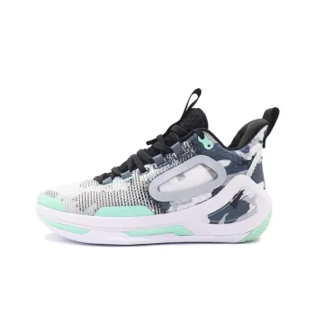 ANTA Alien 3 Basketball Shoes Men Mid Top White/Black/Gray