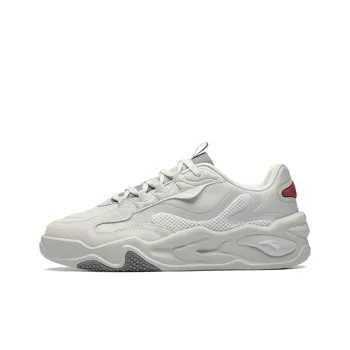 Anta Tianxing Shock Absorbers With Slip Resistant And Abrasion Resistant Properties Low Top Sports Casual Shoes Gray