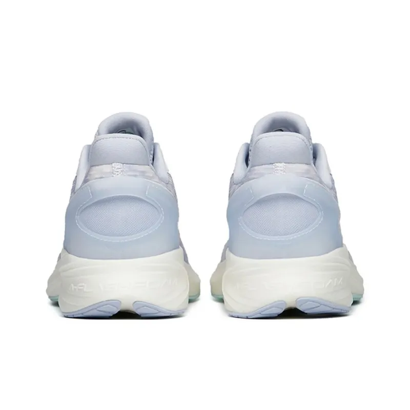 Anta Antelope Run 2 Wear Resistant Low Top Running Shoes Women's Purple White-3