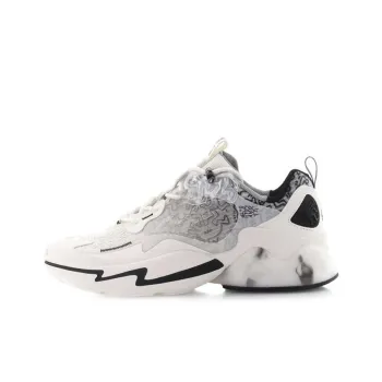 Keith Haring x Anta Millennium 2.0 Cushioning Anti Slip And Wear Resistant Low Top Chunky Sneakers Women's White Black
