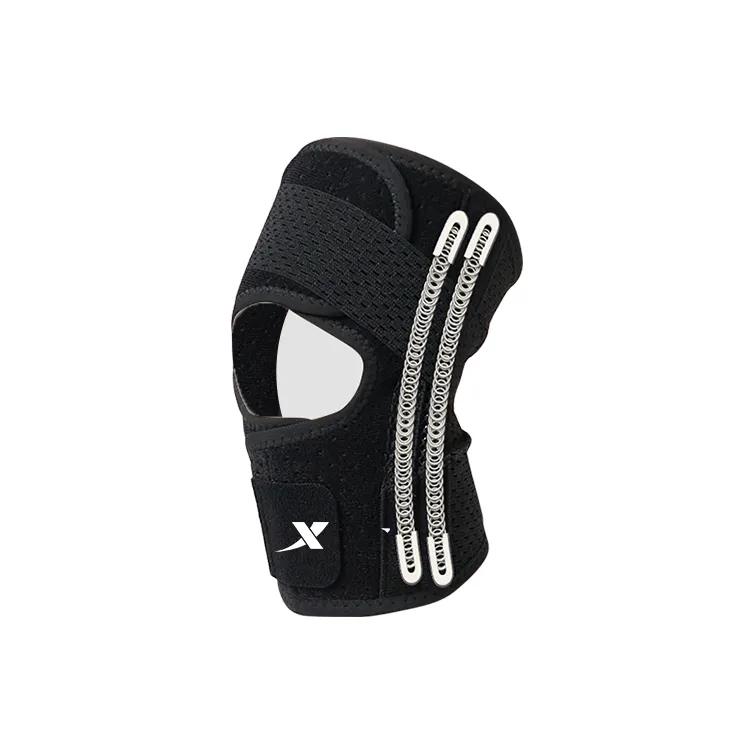 XTEP Running Mountaineering Unisex Polyamide Silicone Double Lace-Up Support Knee Protector-20